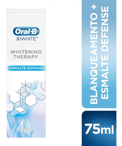 Oral B Crema Dental Whitening Therapy Esmalte Defense 102 G