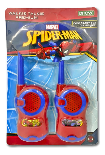 Walkie Talkie Premium Spiderman Ditoys 2821 Color Spider Man