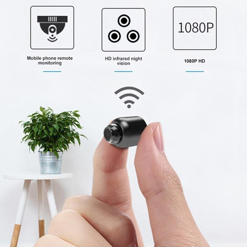 Mini Cámara De Vídeo Wifi Wifi Visión Nocturna Micro Ip Cam