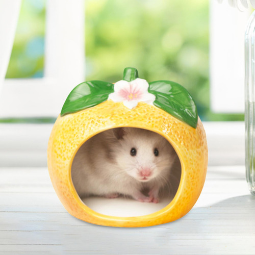 Ceramic Hamster House Nest Cave Linda Cabaña Para Animal S