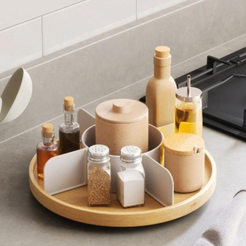 Especiero Tabla De Madera Organizadora De Especias Umbra