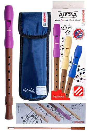 Flauta Dulce Soprano Hohner (9583 1) Alegra Mixta