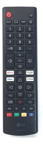 Control Tv Lg Original Smart Akb76037601 43up 32lm 65up 70up (Usado)