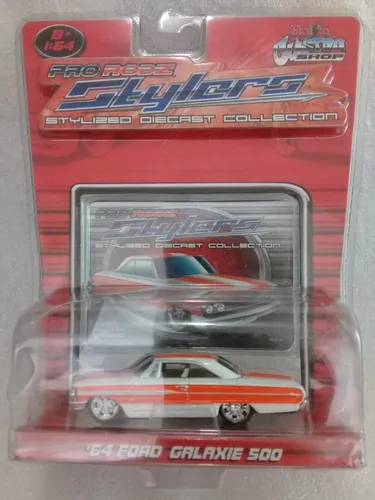 Ford Galaxie 500 Modelo 1964, Escala 1:64. Llanta De Goma