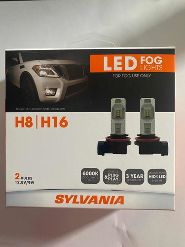 Xenón Leds Nieblas Sylvania H8 H11 H16