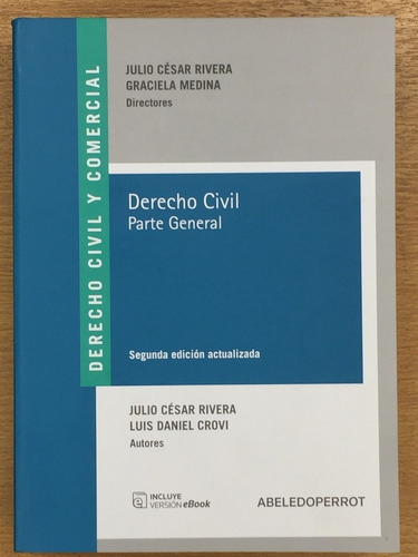 Derecho Civil. Parte General - 2019 - Rivera, Crovi