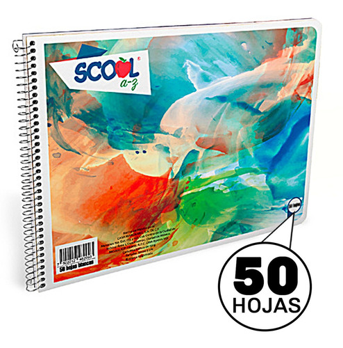 Cuaderno Dibujo Bloc Marquilla 50 H Blancas C Papel Cebolla