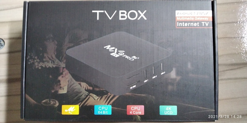 Imagen 1 de 6 de Tv Box Android 11.1 , 8g+128g Wifi 2.4g/5g