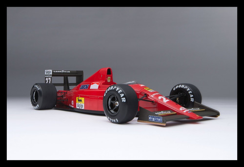 Ferrari F1 640 1989 Nigel Mansell Cuadro Enmarcado 45x30cm