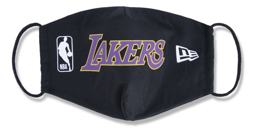 Máscara De Proteção New Era Dup.camada Los Angeles Lakers