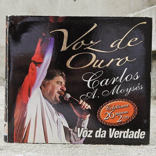 Cd Voz Da Verdade Voz De Ouro Duplo 26 Sucesso Carlos Moisés