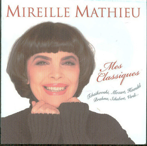 Mireille Mathieu Cd Mes Classiques Francia 2019 Caja Cerrada