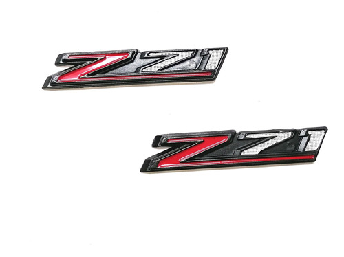 Par Emblema Laterales Chevrolet Cheyenne Silverado Z71 Negro