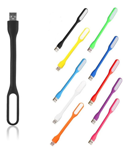 Lampara Luz Led Flexible Para Lectura Ordenador, Tablet, Pc