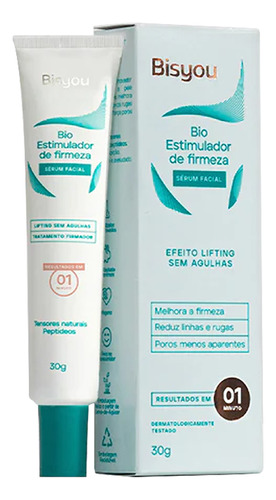 Sérum Bio Estimulador de firmeza Bisyou Skin Care Sérum Facial para todos os tipos de pele de 30mL 30g 19 mas anos