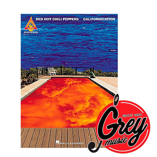 Libro Hal Leonard Hl00690379 Red Hot Chili Peppers Californi