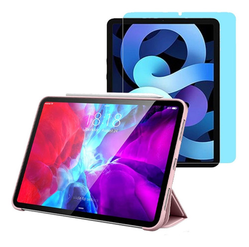 Funda Smart Cover Tpu Para iPad Pro 11 2020 Gen 2 + Vidrio