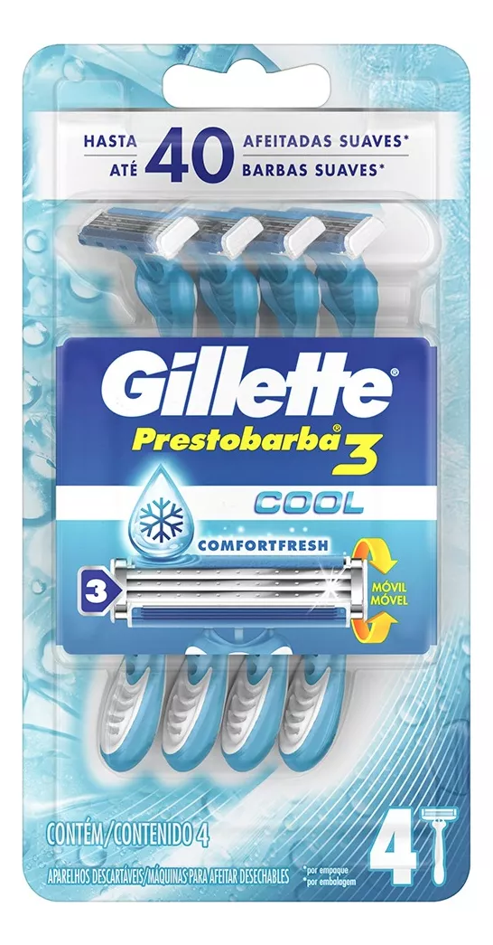 Tercera imagen para búsqueda de prestobarba gillette