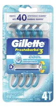 Comprar Máquina para afeitar Gillette Prestobarba3 Cool descartable 4 u