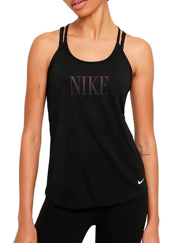 Musculosa Nike Dri-fit Elastika De Mujer - Dd4561-010 Enjoy