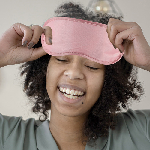20 Protectores Para Ojos, Sombra Para Dormir, Seda De Imitac