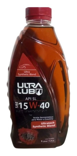 Aceite Ultra Lub 15w40 Semi Sintético