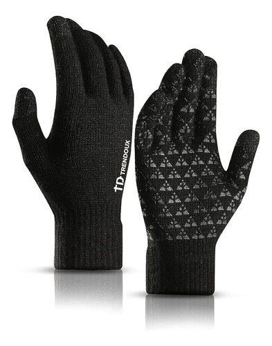 Guantes Trendoux P/ Hombre O Mujer, Talle M, Negro