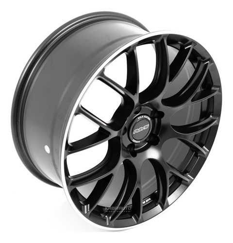 Rodas 19 Volk Racing Rays G16 5x114 Passat Gti Fusca Jetta Cor Preto Acetinado