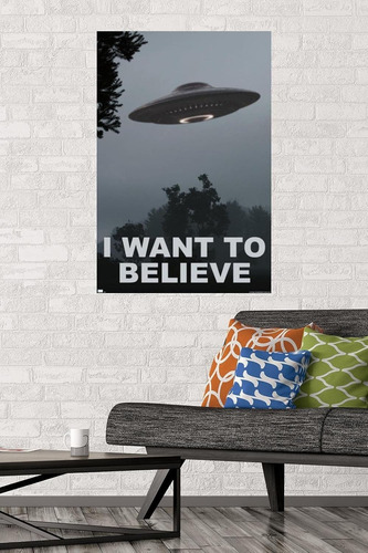 Poster X Files I Want To Believe - Original, Importado.