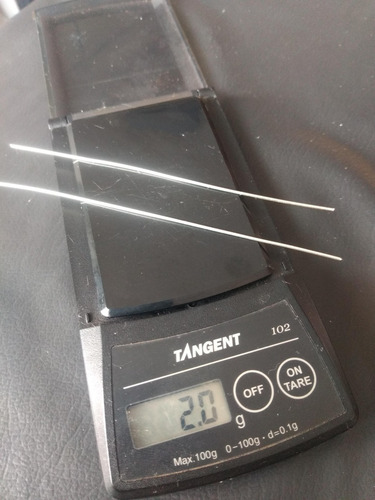 2 Electrodos De Plata 999 De 2 Mm X 20 Plata Coloidal +qr