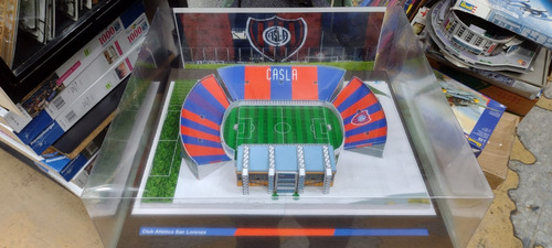 San Lorenzo Estadio Nuevo Gasometro Cancha Maqueta 3d Armada