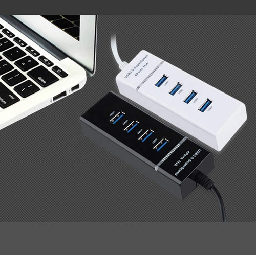 Imagen 2 de 6 de Multi Usb 3.0 4 Puertos Hub Multipuerto Conector Adapter