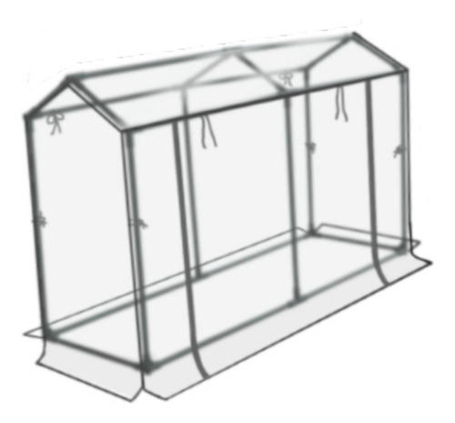 Mini Estufa Portátil Estufa Kit Fácil 120cm X 40cm X 72cm