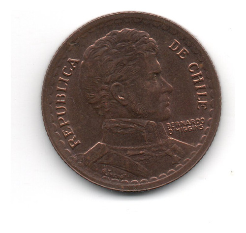Chile Moneda 1 Peso Año 1946 Km#179 Unc (Usado)