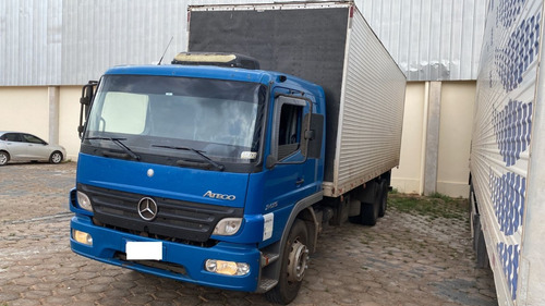Mb Mercedes Atego 2425 Leito 2012 Baú 8,50 X 2,70