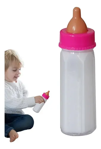 Set De 15 Accesorios Para Muñecas Bebé Con Biberón Mágico, Pañales, Chupetes Y Vajilla – Juego De Imitación Realista Para Niñas, Regalo Educativo