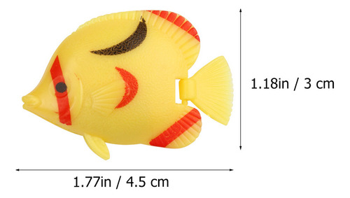 . Juguetes De Silicona Para Decorar Peces Falsos