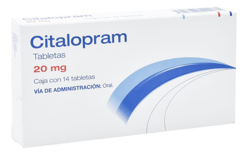 Citalopram 20 Mg Caja C/14 Tabletas - ALPHARMA