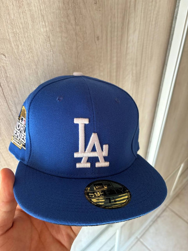 Gorra New Era Los Angeles Dodgers World Series 2024 Fitted Azul 7 1/4 (57.7cm)