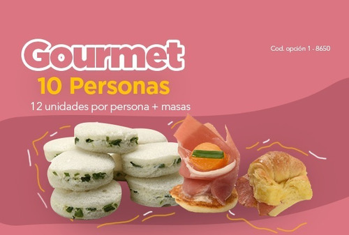 Lunch Gourmet Porto Vanila Para 10 Personas Opción 1 (8650)