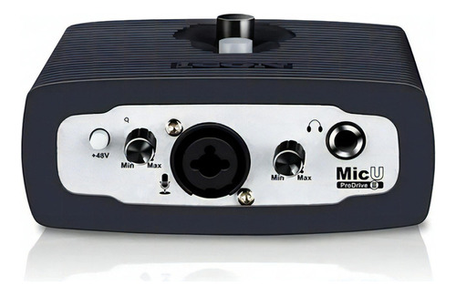 Interfaz de audio Icon Micupdriv3, 2 canales USB/MIDI, color negro