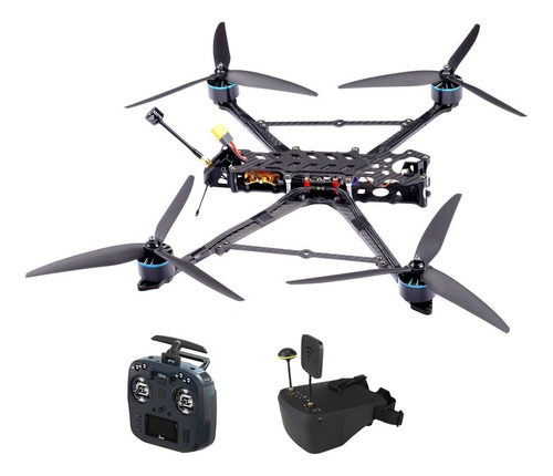 Fpv Drone 10'' 5.8g 2.5w Carga 4kg 480p Con 1 Batería Y Gafa
