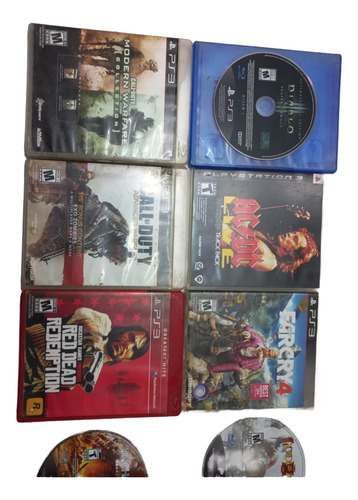 Juegos Ps3 Lote X 10 Unidades Playstation 3 Fisico Juego (Usado)