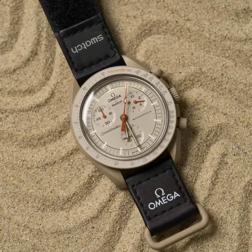 Relógio Swatch X Omega Moonswatch Speedmaster Jupiter Crono