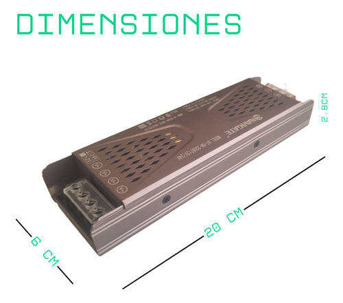 Fuente 12v 5a O 24v 2.5a 300w Poder Alimentación Conmutada