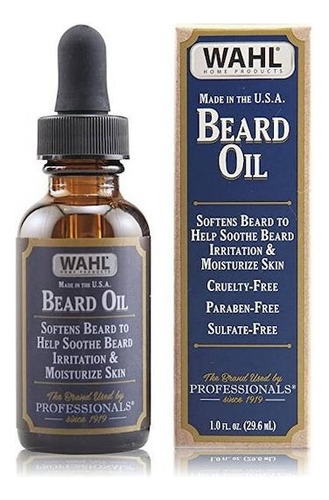 Wahl Beard Oil, Aceite Suavizador Y Nutritivo Para Barba