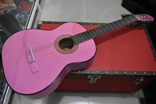 Guitarra Acústica Rosa De Paracho