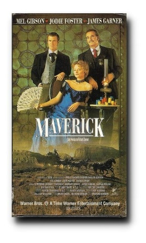 Maverick Vhs Mel Gibson Jodie Foster James Garner