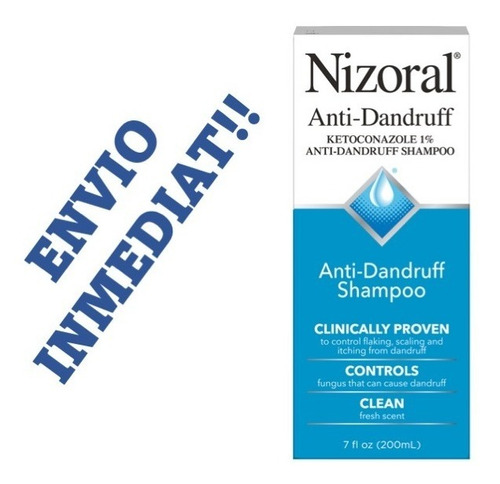 Nizoral Shampoo Anticaspa 200ml 100% Original*importado*