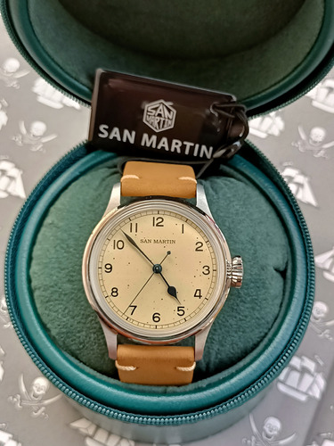 Reloj San Martin Militar Estilo Vintage